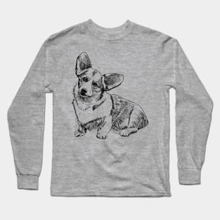 corgi pembroke Long Sleeve T-Shirt